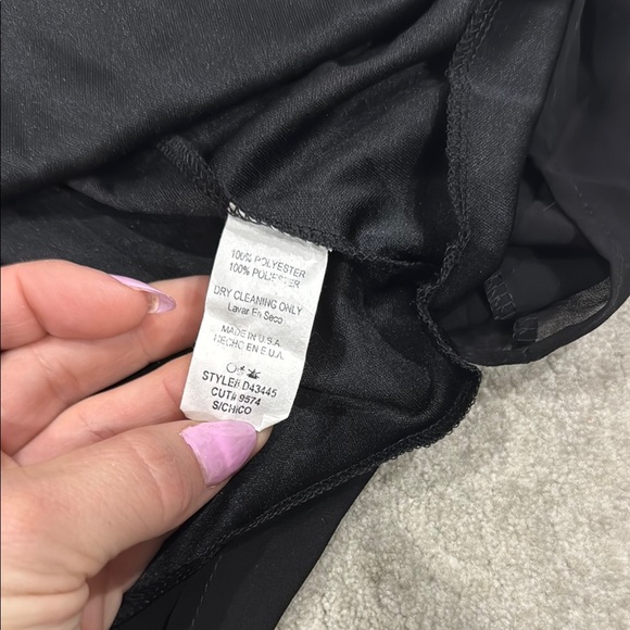 Black High-Low Halter Sundress - Picture 3 of 4